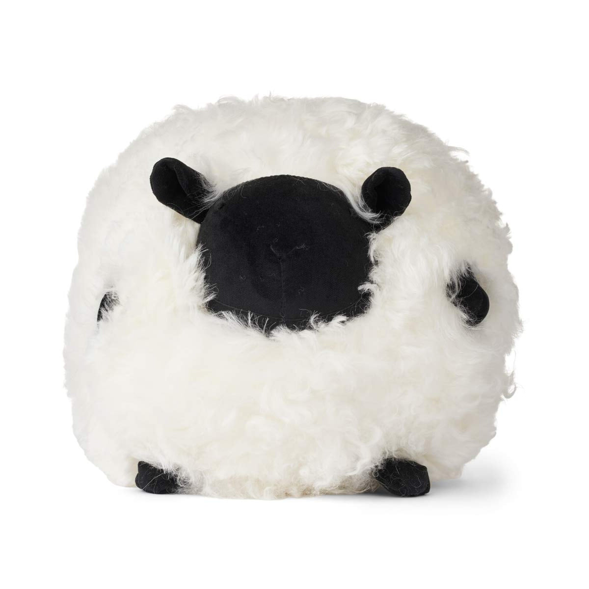 Cute Sheep Cushion | Ø20 cm Black/White