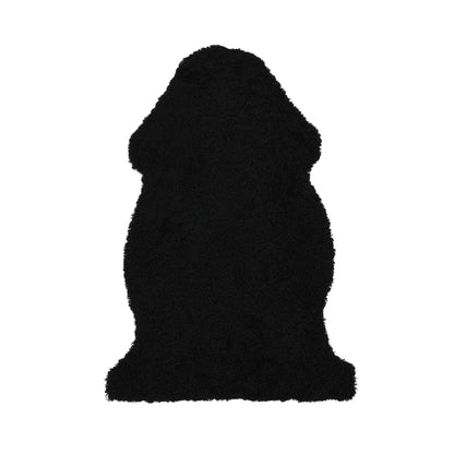 New Zealand Sheepskin | Short Wool | 90x60 cm Black