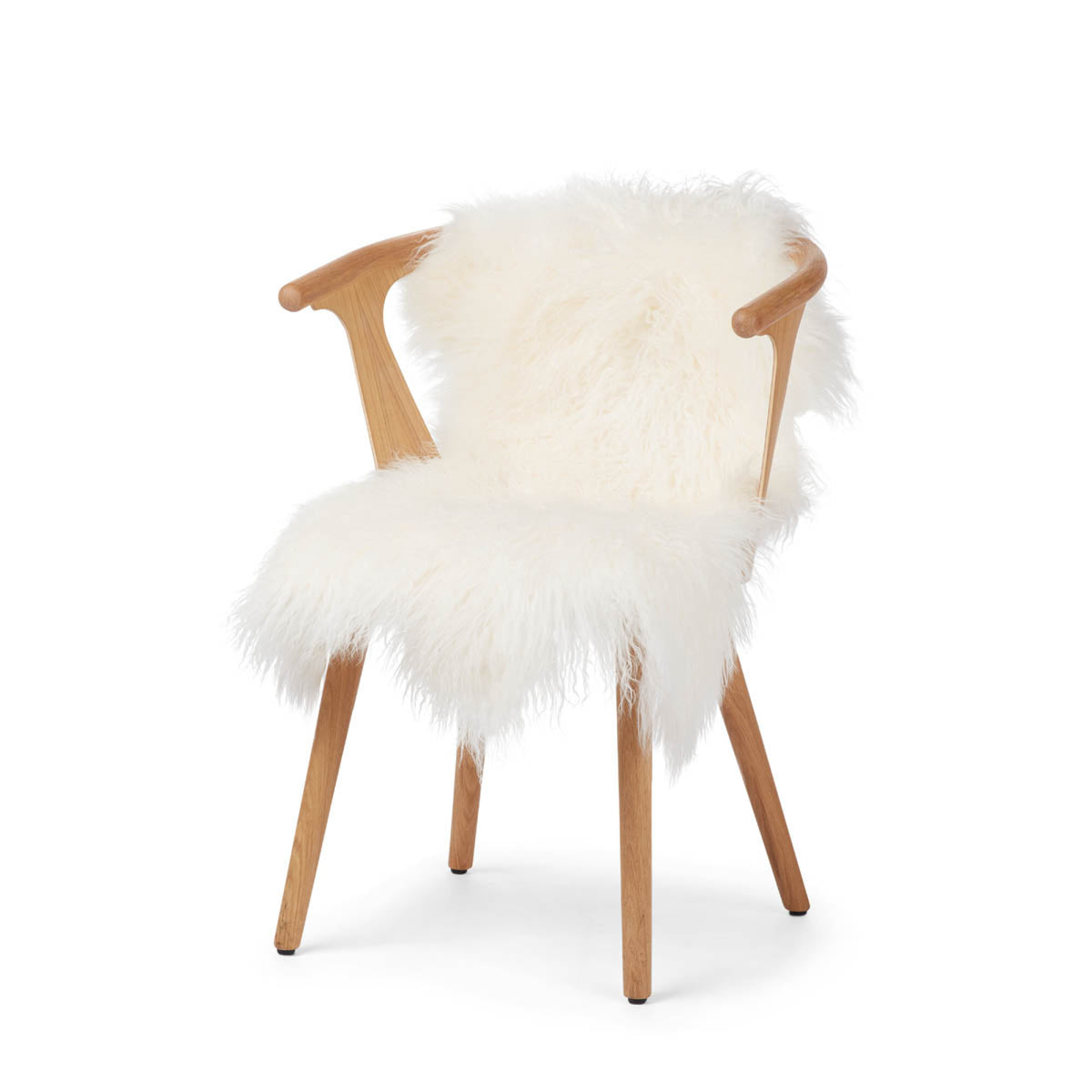 Mongolian Sheepskin | Curly | 85x50 cm