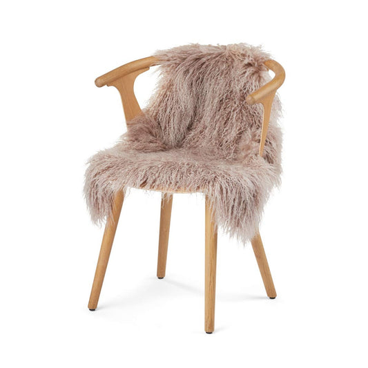 Mongolian Sheepskin | Curly | 85x50 cm