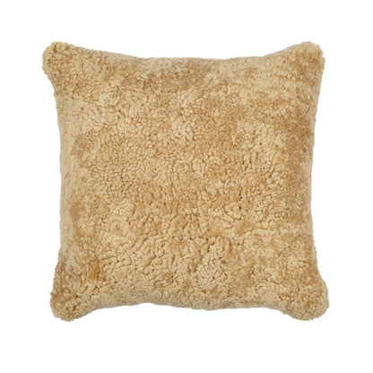 Sheepskin Cushion | Short Wool | New Zealand | 40x40 cm Honey
