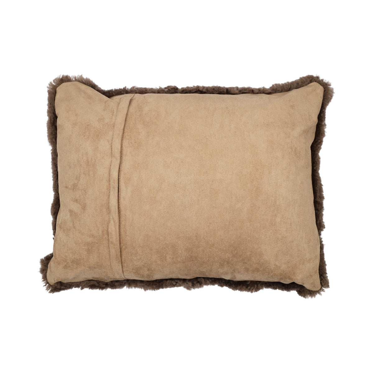Sheepskin Cushion | Short Wool | New Zealand | 35x45 cm Mushroom