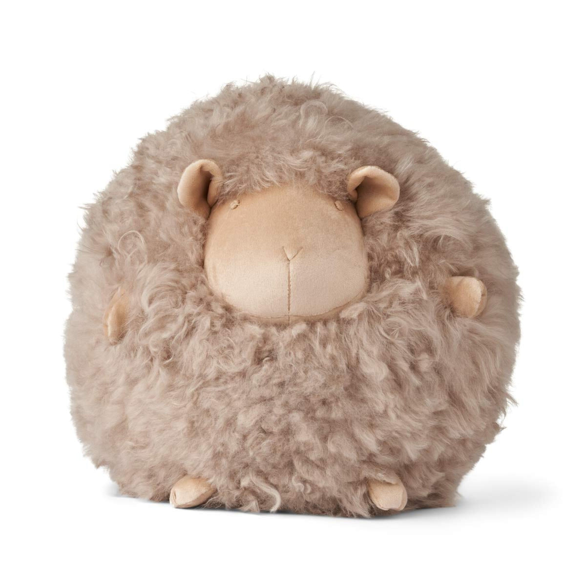 Cute Sheep Cushion | Ø26 cm  Taupe