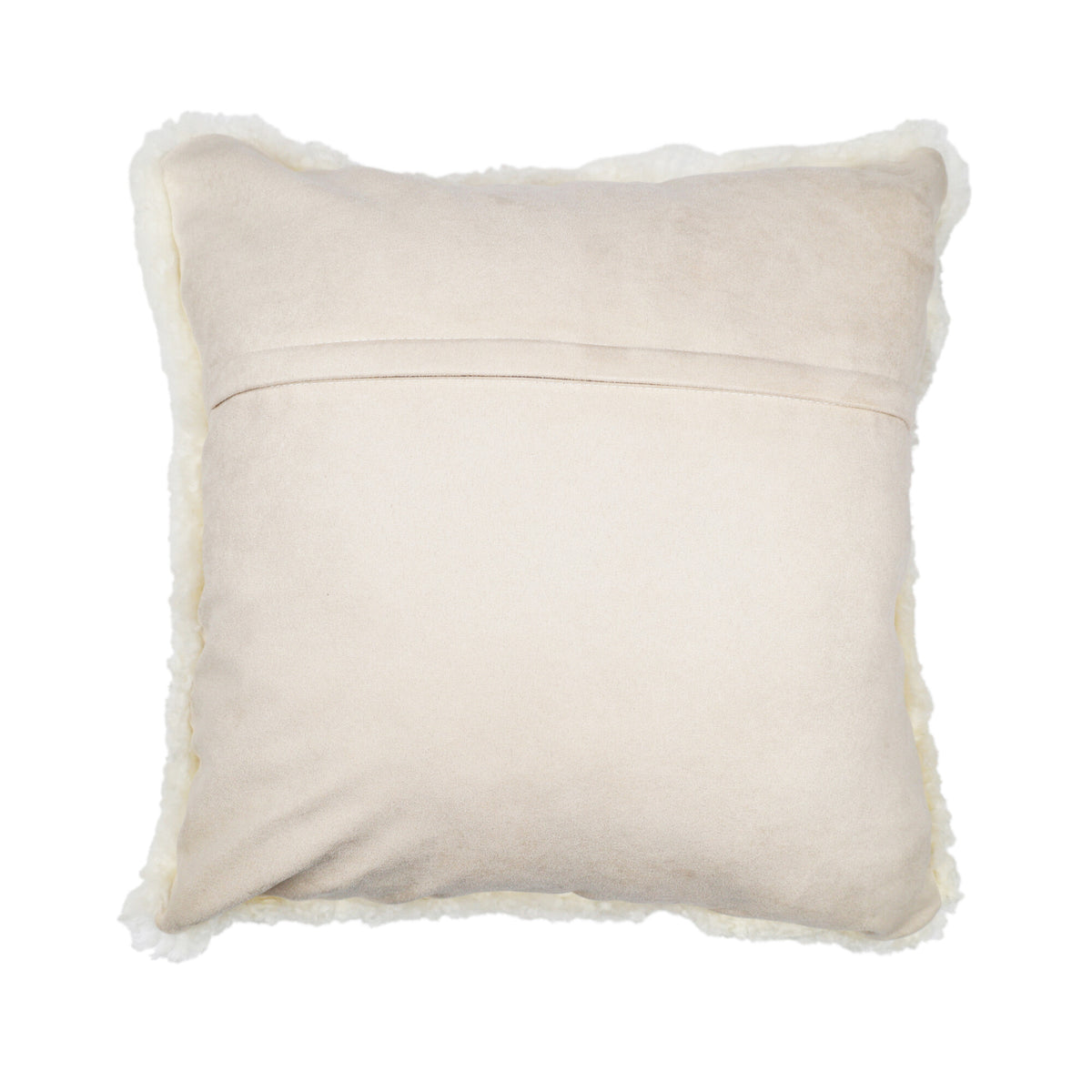 Sheepskin Cushion | Short Wool | New Zealand | 40x40 cm White