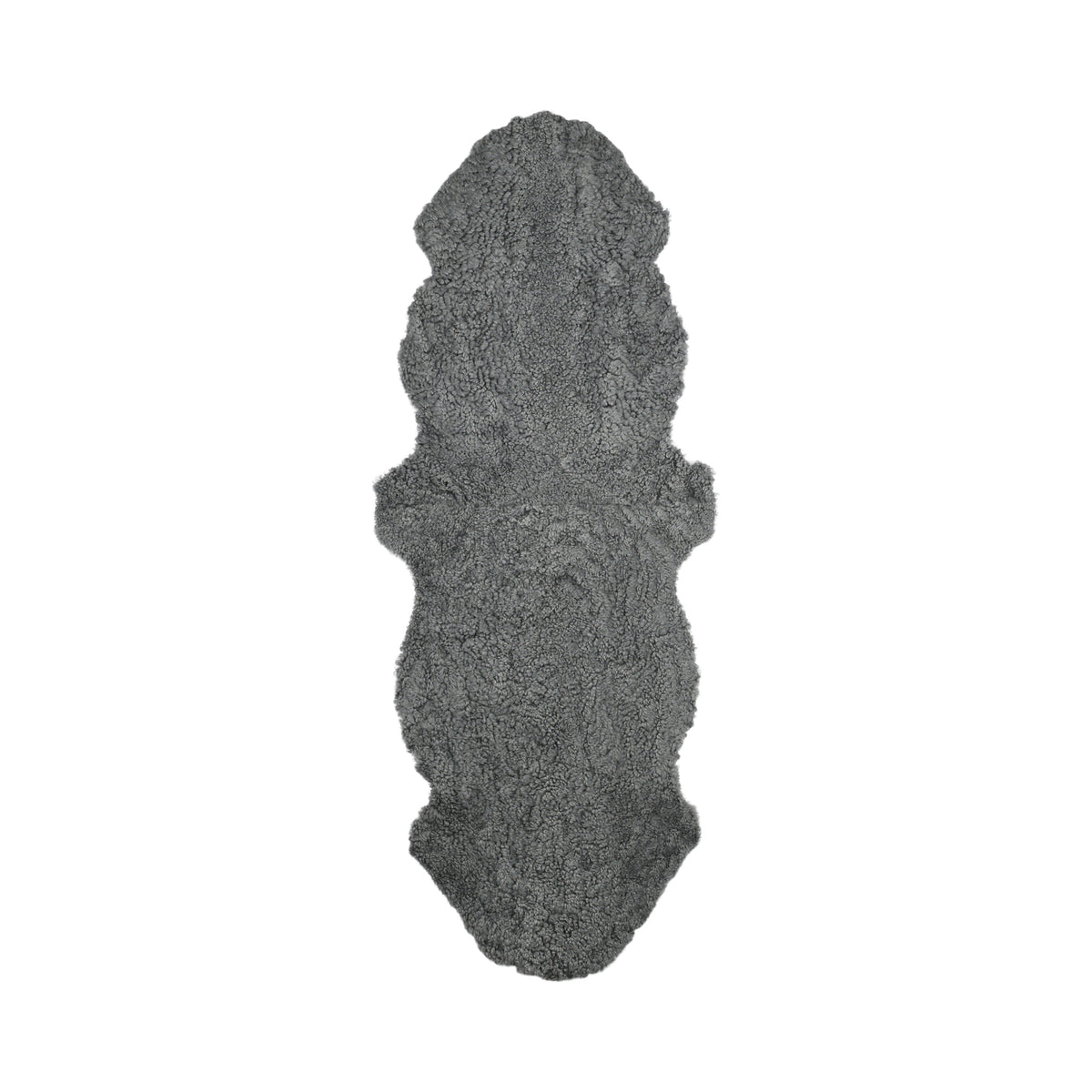 Double Sheepskin |Short Wool | New Zealand | 160x60 cm Scandinavia Light Grey