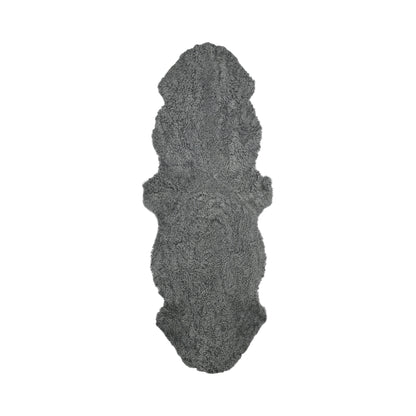 Double Sheepskin |Short Wool | New Zealand | 160x60 cm Scandinavia Light Grey
