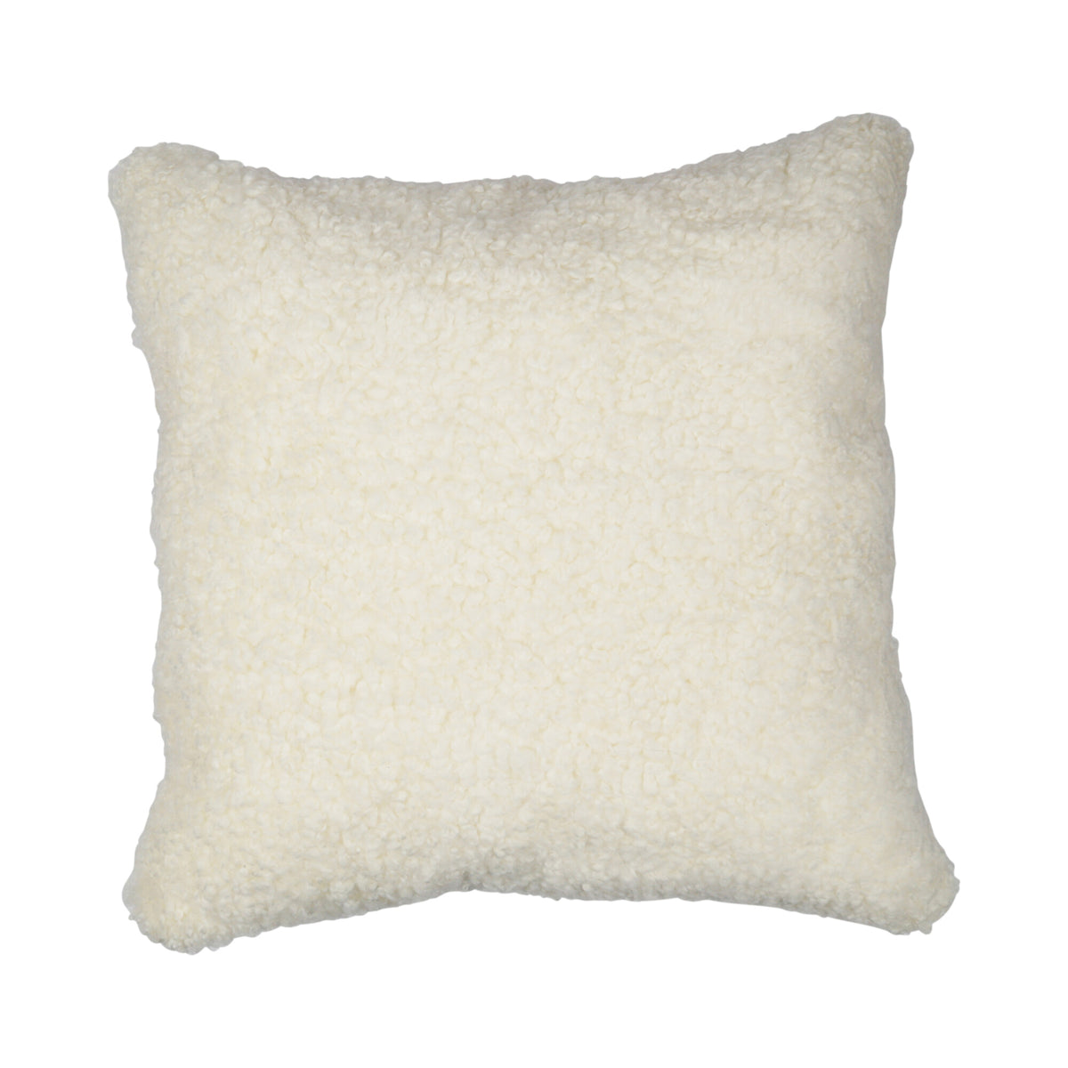 Sheepskin Cushion | Short Wool | New Zealand | 50x50 cm White