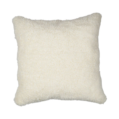 Sheepskin Cushion | Short Wool | New Zealand | 50x50 cm White