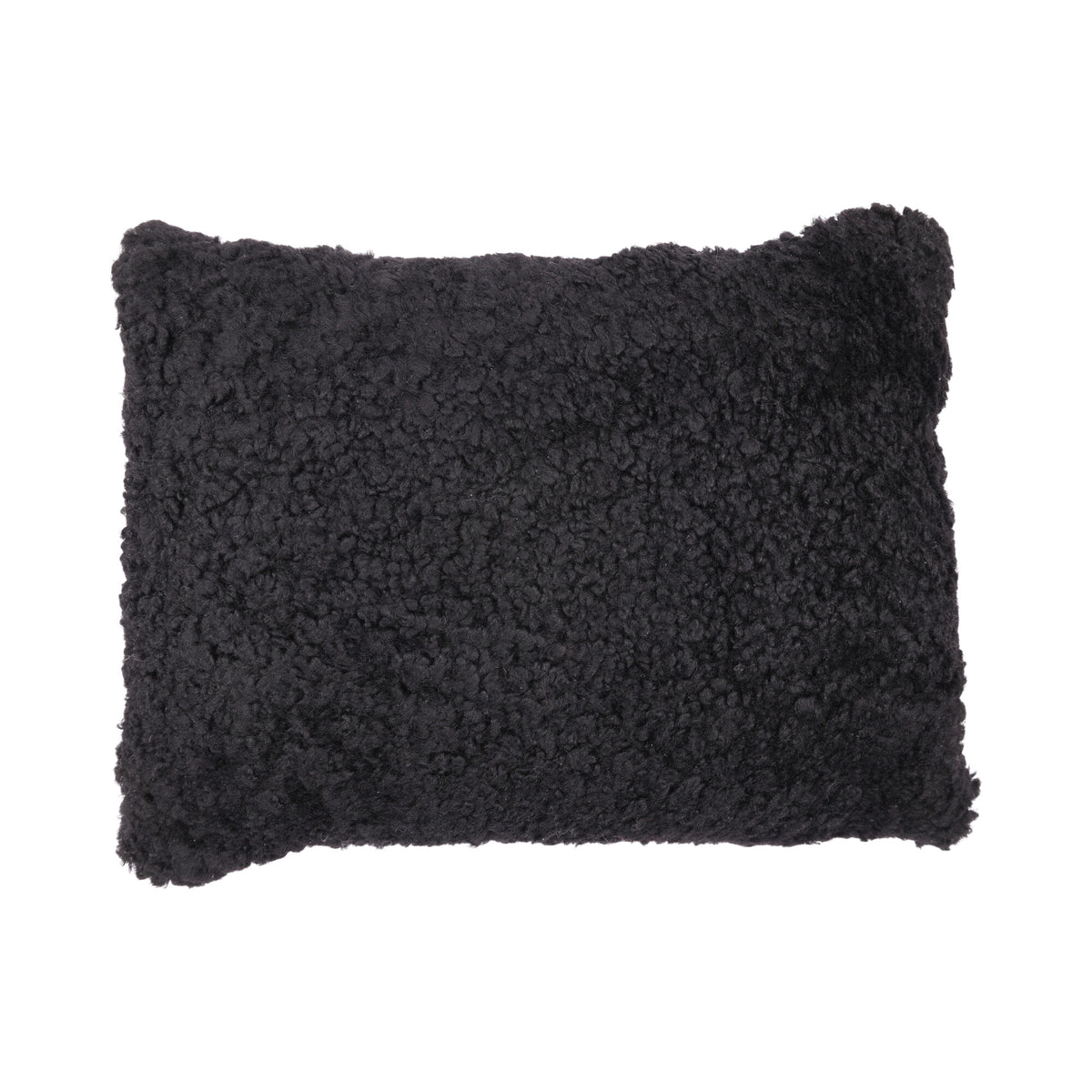 Sheepskin Cushion | Short Wool | New Zealand | 35x45 cm Black