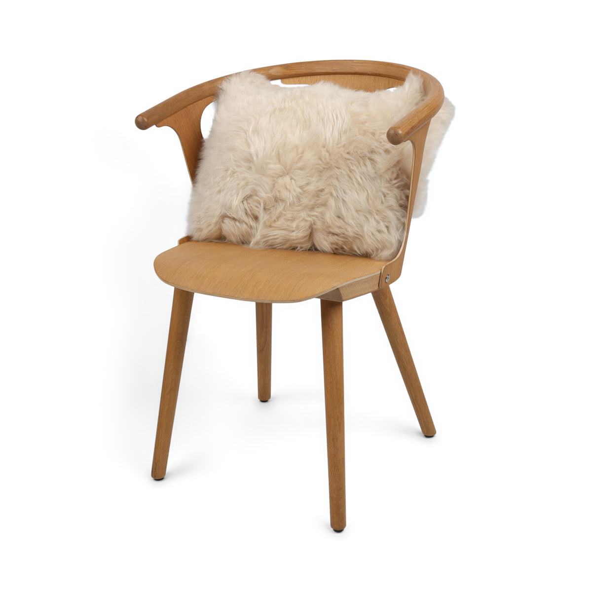 Sheepskin Cushion | Long Wool | New Zealand | 35x45 cm