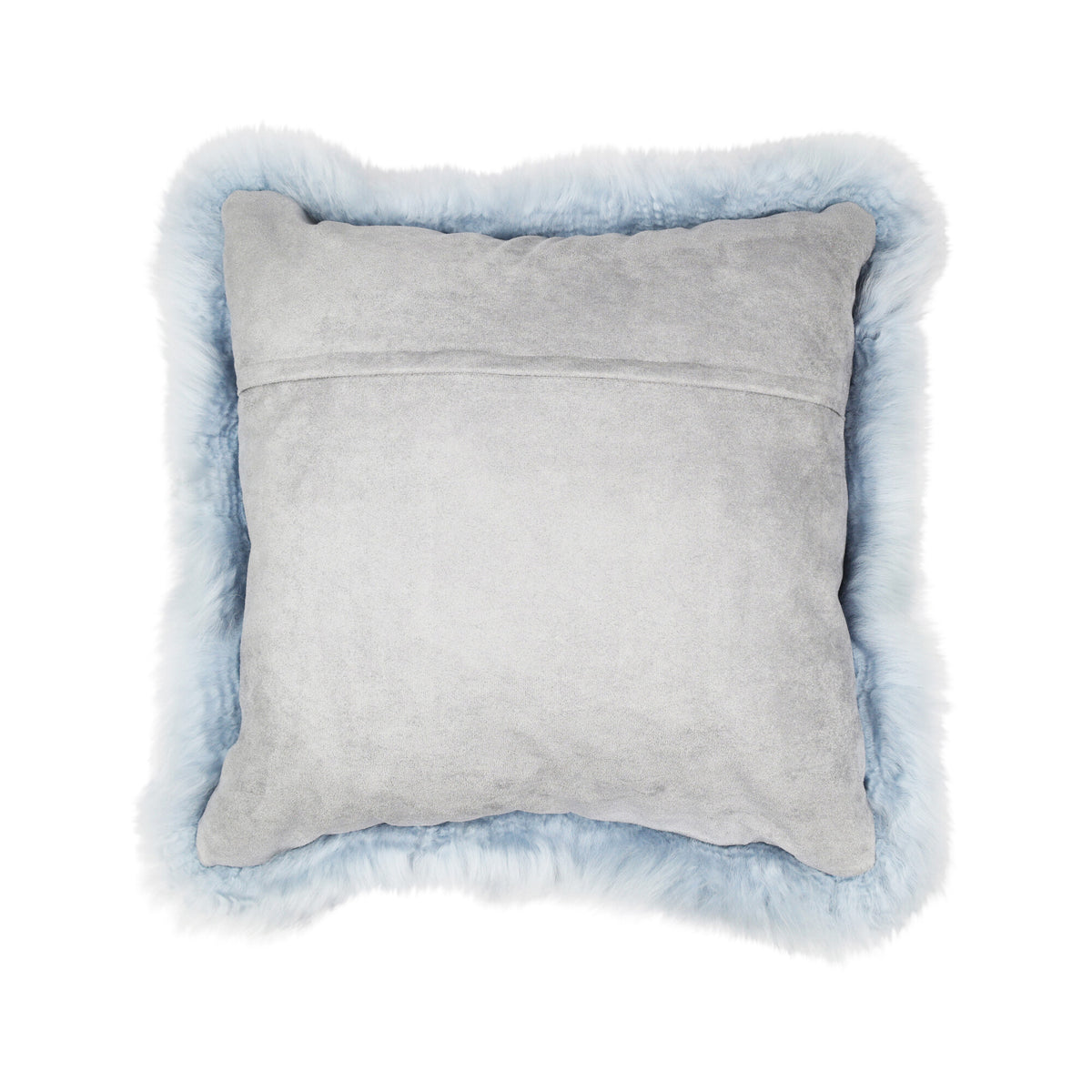 Sheepskin Cushion | Long Wool | New Zealand | 50x50 cm Blue-Grey