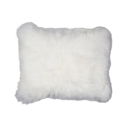 Sheepskin Cushion | Long Wool | New Zealand | 35x45 cm Ivory