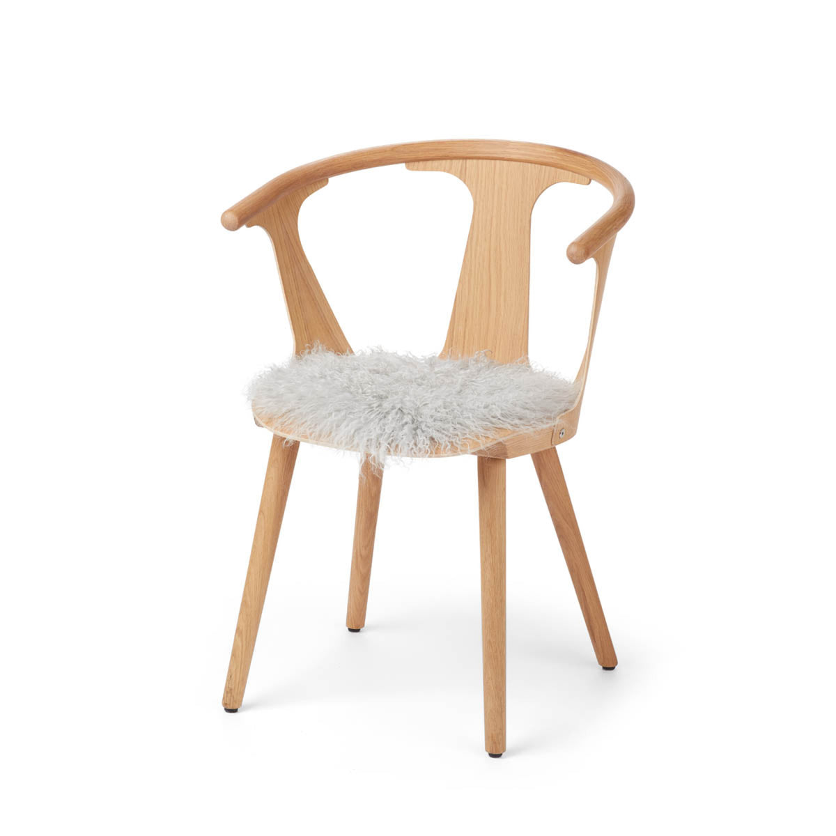 Seat Cover | Long Wool | ø34 cm