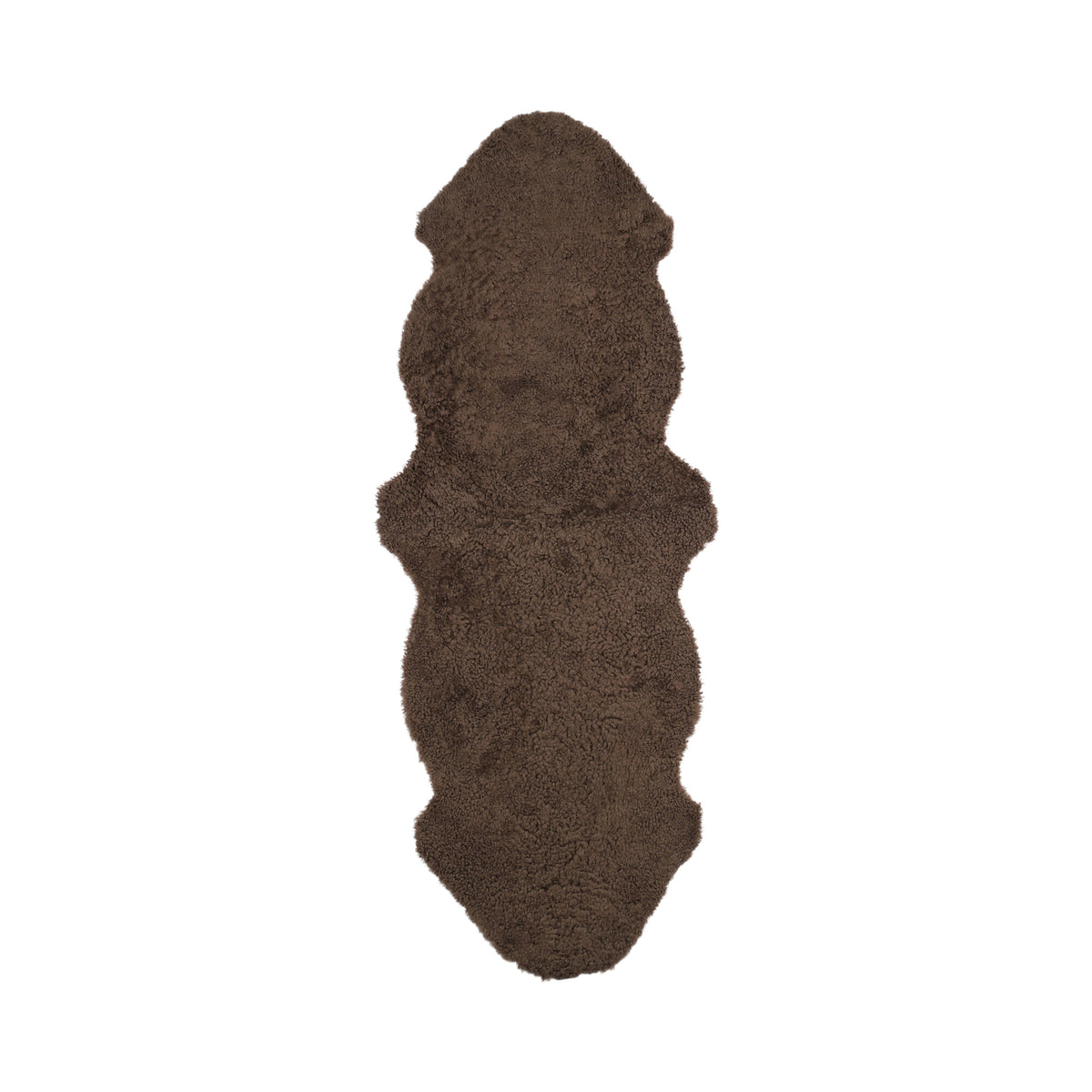 Double Sheepskin |Short Wool | New Zealand | 160x60 cm Mushroom