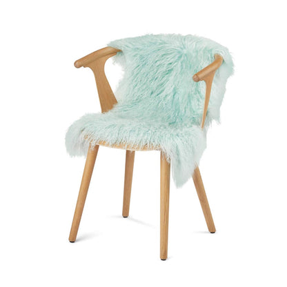 Mongolian Sheepskin | Curly | 85x50 cm Mint