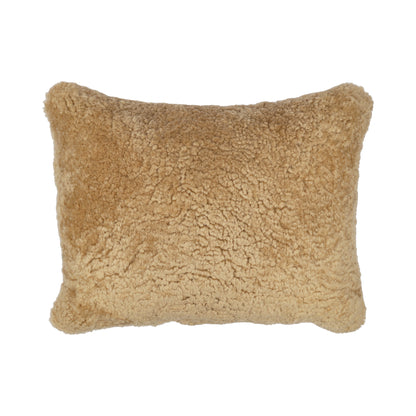 Sheepskin Cushion | Short Wool | New Zealand | 35x45 cm Honey