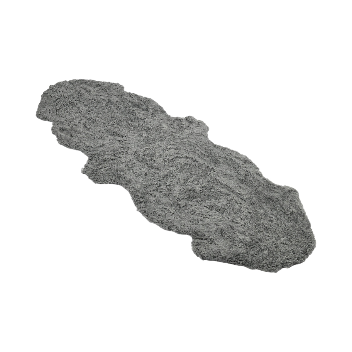 Double Sheepskin |Short Wool | New Zealand | 160x60 cm Scandinavia Light Grey