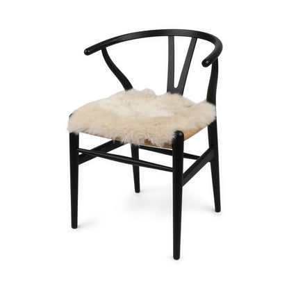 Long Wool Seat Cover | New Zealand | 40x40 cm