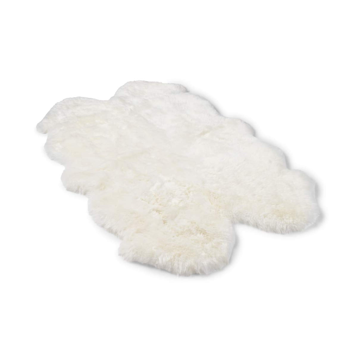 Quadruple Sheepskin | Long Wool | New Zealand | 170x110 cm Ivory