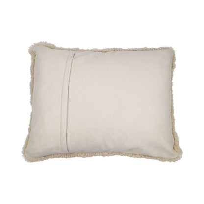 Sheepskin Cushion | Short Wool | New Zealand | 35x45 cm Moon Light