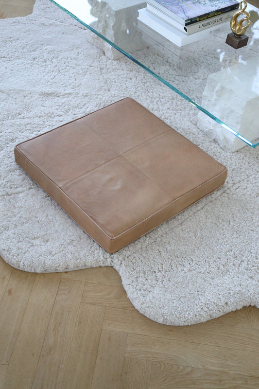 Calf leather Cushion | 50x50 cm