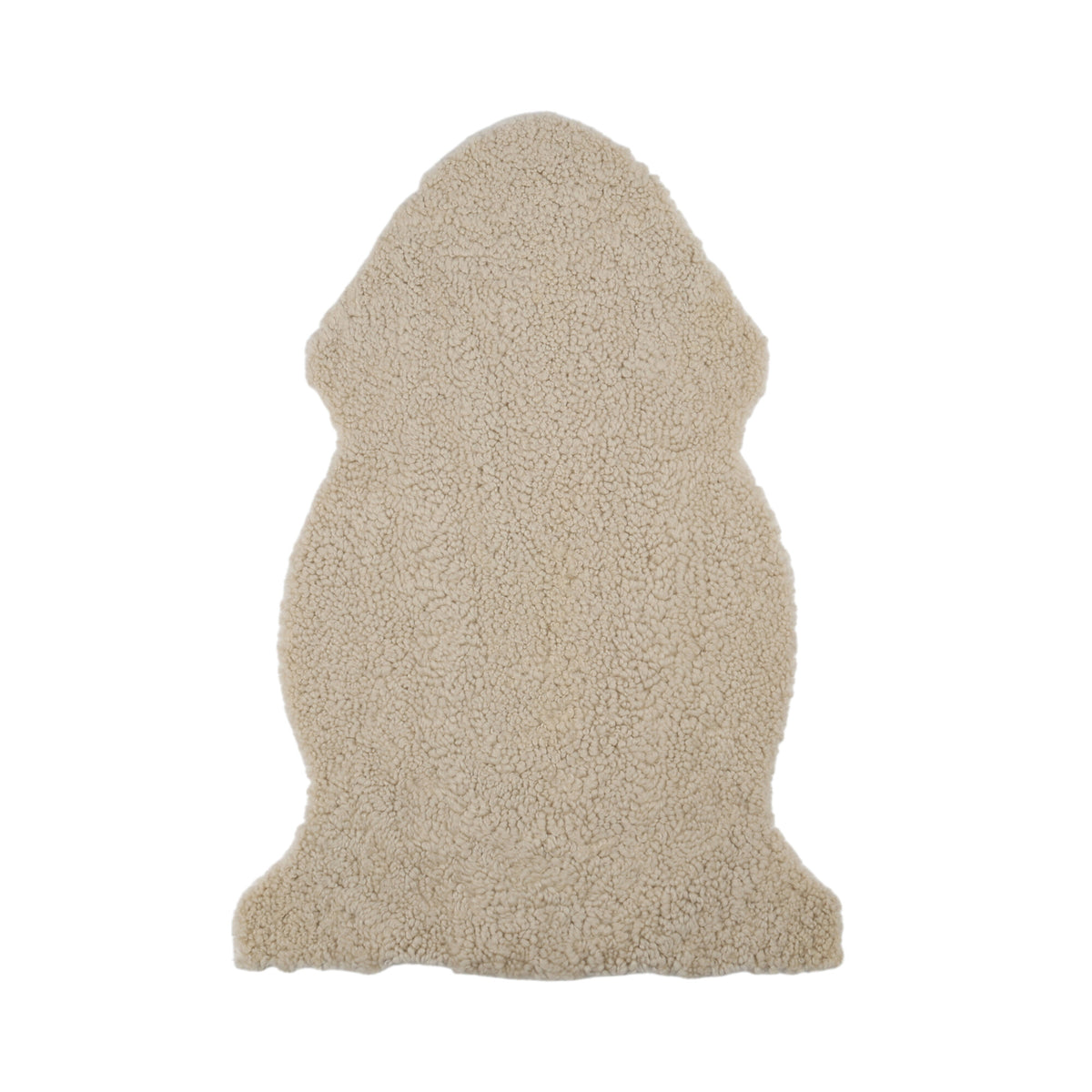 New Zealand Sheepskin | Short Wool | 90x60 cm Moon Light