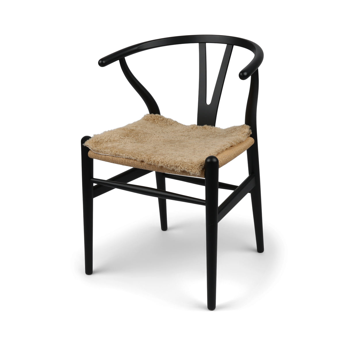 Short Wool Seat Cover | New Zealand | 40x40 cm Honey