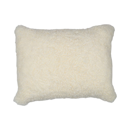 Sheepskin Cushion | Short Wool | New Zealand | 35x45 cm White