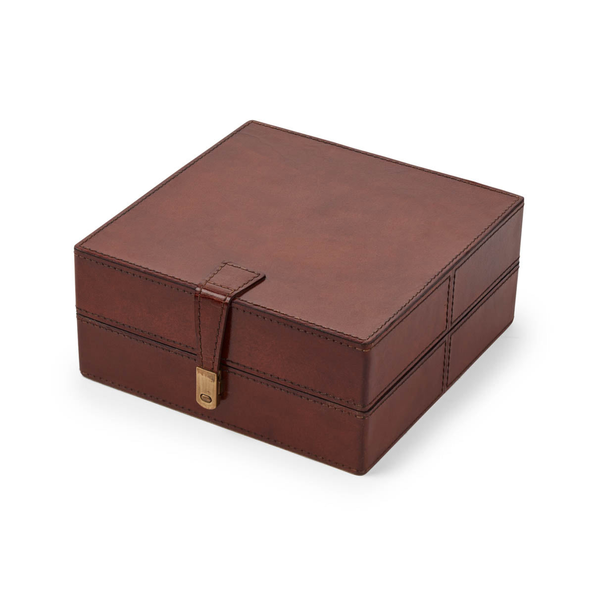Jewellery Box | 20x20x9 cm Camel