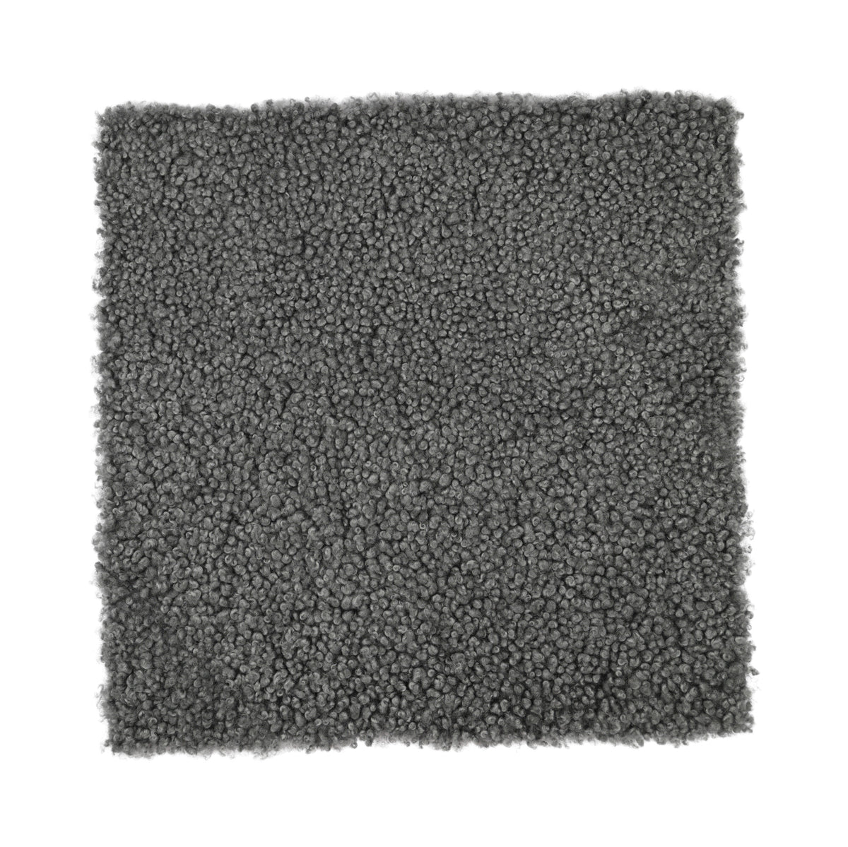Short Wool Seat Cover | New Zealand | 40x40 cm Scandinavia Light Grey