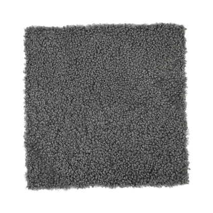 Short Wool Seat Cover | New Zealand | 40x40 cm Scandinavia Light Grey