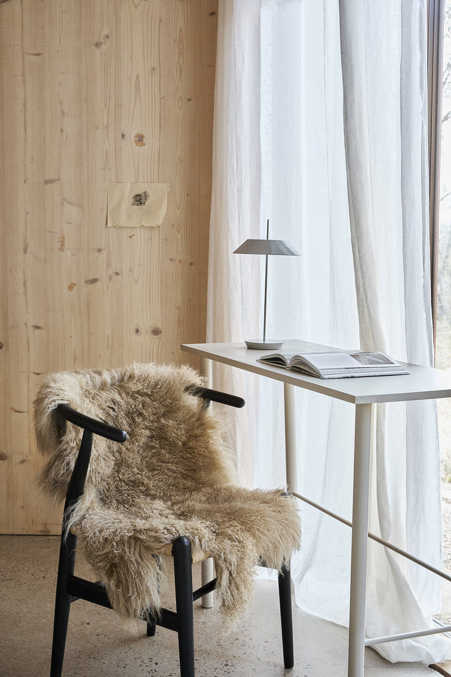 Mongolian Sheepskin | Curly | 85x50 cm