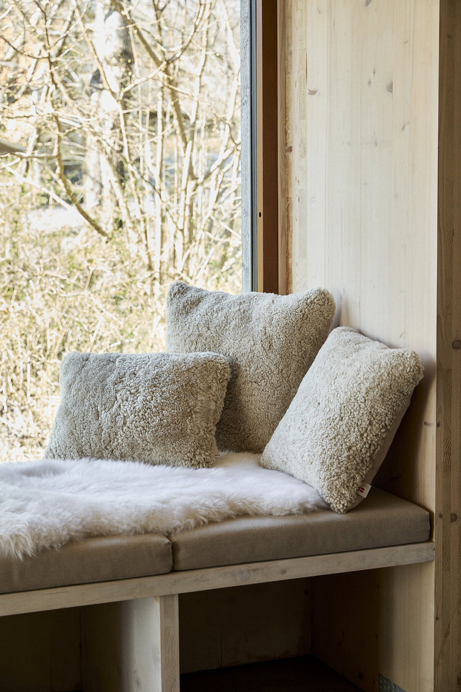 Sheepskin Cushion | Short Wool | New Zealand | 35x45 cm