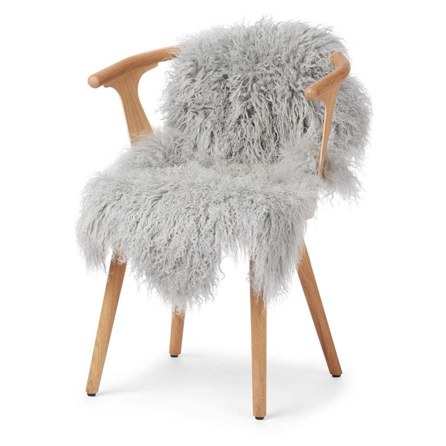 Sheepskin Rug | Long wool curly | 85x50 cm